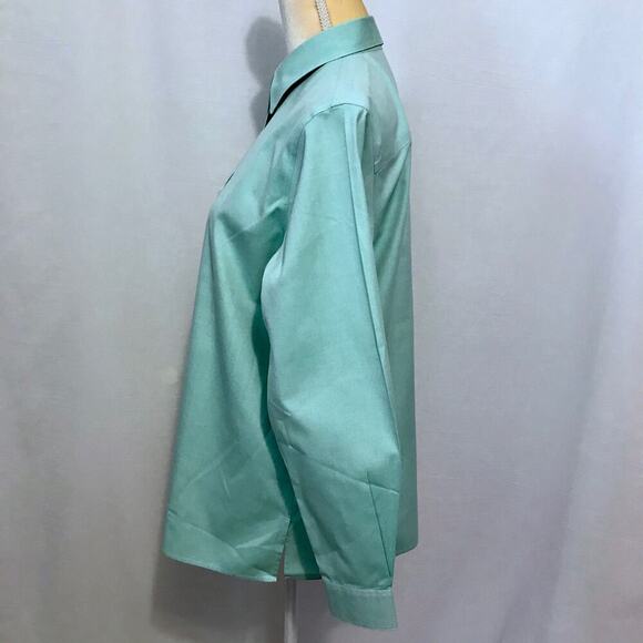 Foxcroft NWOT Button Down Shirt Women 8 - Picture 5 of 10